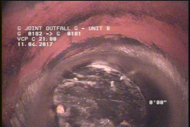 Water Mark, 100 %of cross sectional area