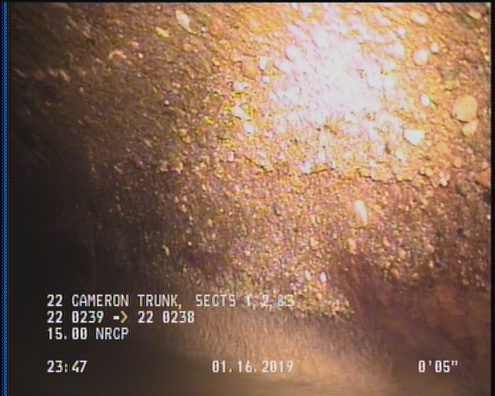 Surface Spalling, from 09 to 03 o'clock, within 8 inches of joint: YES, Start