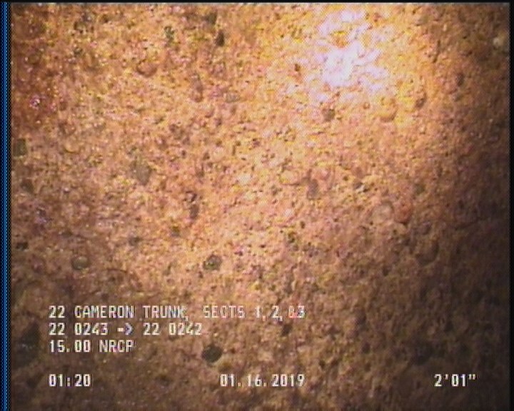 Surface Aggregate Projecting, from 09 to 03 o'clock, within 8 inches of joint: YES, Start