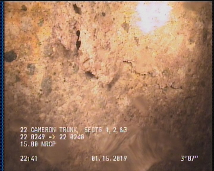 Surface Spalling, from 09 to 03 o'clock, within 8 inches of joint: YES, Start