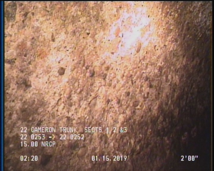 Surface Aggregate Projecting, from 09 to 03 o'clock, within 8 inches of joint: YES, Start