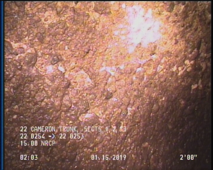 Surface Spalling, from 08 to 04 o'clock, within 8 inches of joint: YES, Start