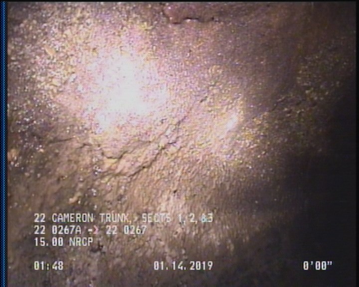 Surface Spalling, from 08 to 04 o'clock, within 8 inches of joint: YES, Start
