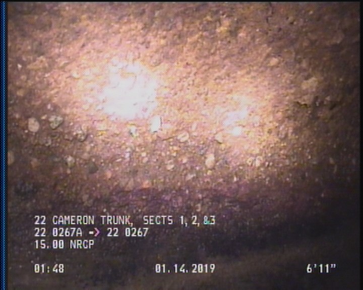 Surface Aggregate Projecting, from 08 to 04 o'clock, within 8 inches of joint: YES, Start