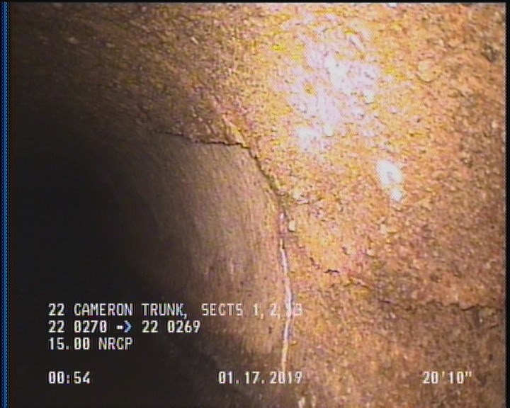 Surface Spalling, from 09 to 03 o'clock, within 8 inches of joint: YES, Start