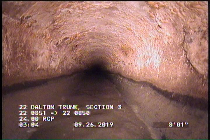 Surface Spalling, from 09 to 03 o'clock, within 8 inches of joint: YES, Start