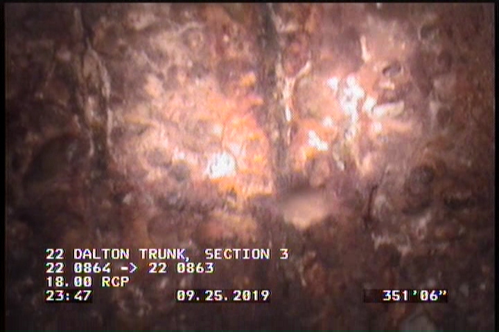 Surface Reinforcement Visible, from 10 to 04 o'clock, within 8 inches of joint: YES, Start