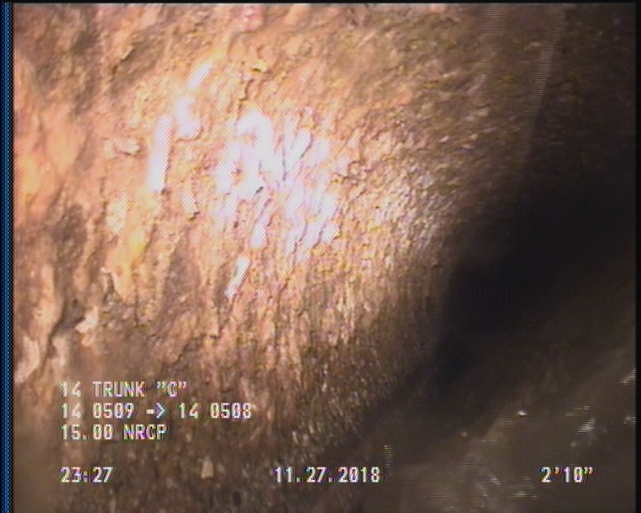 Surface Spalling, from 09 to 03 o'clock, within 8 inches of joint: YES, Start