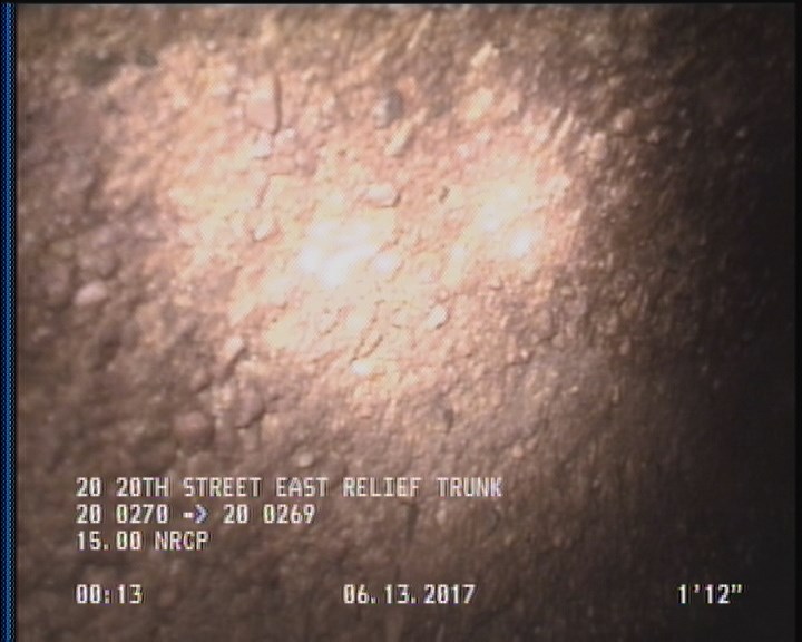 Surface Aggregate Projecting, from 09 to 03 o'clock, within 8 inches of joint: YES, Start