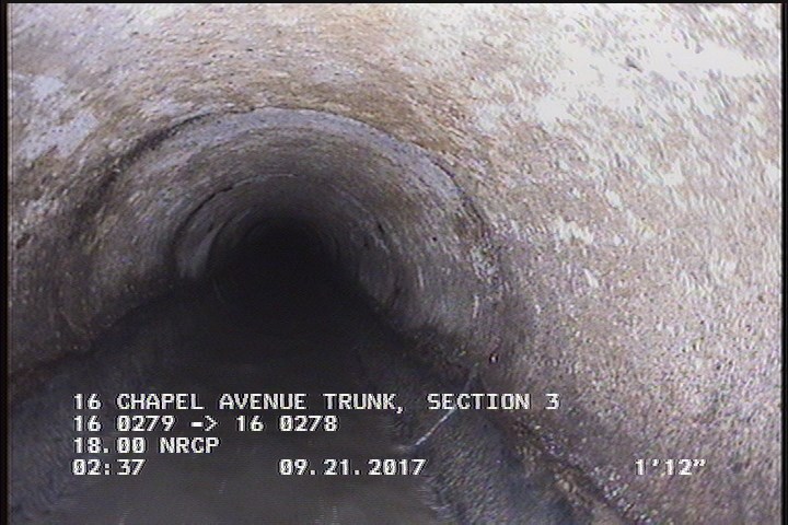 Deposits Attached Grease, 5 %of cross sectional area, from 04 to 08 o'clock, , within 8 inches of joint: YES, Start