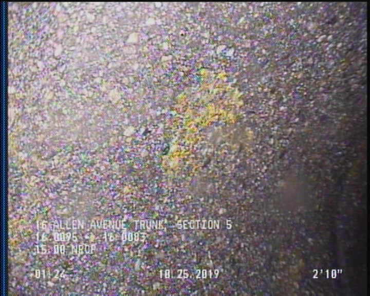 Surface Aggregate Projecting, from 09 to 03 o'clock, within 8 inches of joint: YES, Start