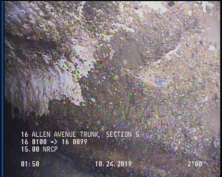 Surface Spalling, from 08 to 04 o'clock, within 8 inches of joint: YES, Start