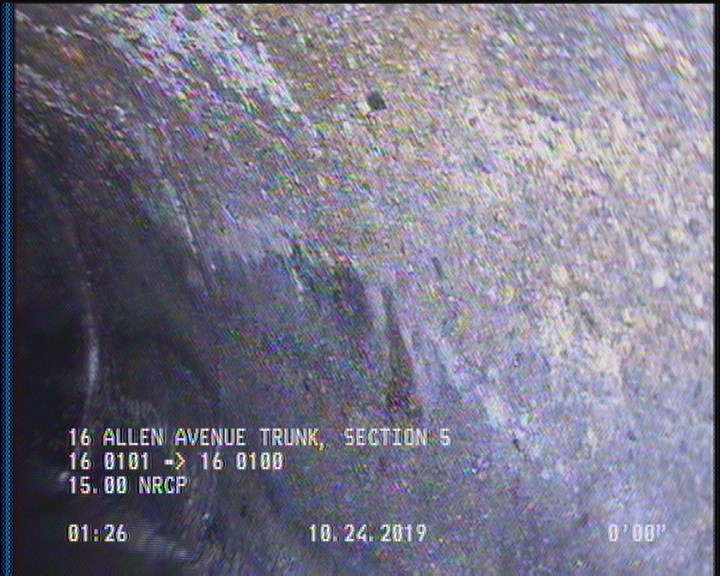 Surface Spalling, from 08 to 04 o'clock, within 8 inches of joint: YES, Start