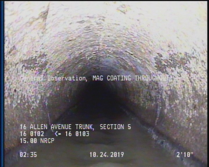 General Observation - MAG COATING THROUGHOUT