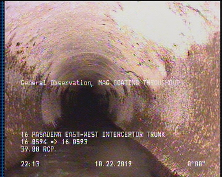 General Observation - 70% MAG COATING THROUGHOUT