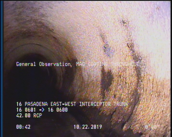General Observation - 70% MAG COATING THROUGHOUT