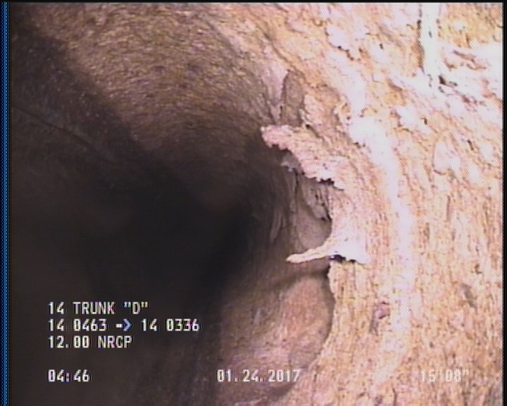 Surface Spalling, from 09 to 03 o'clock, within 8 inches of joint: YES, Start