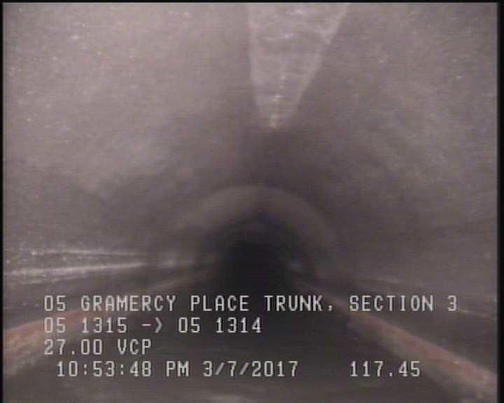Deposits Settled Other, 10 %of cross sectional area, at 06 o'clock, , within 8 inches of joint: NO, Start