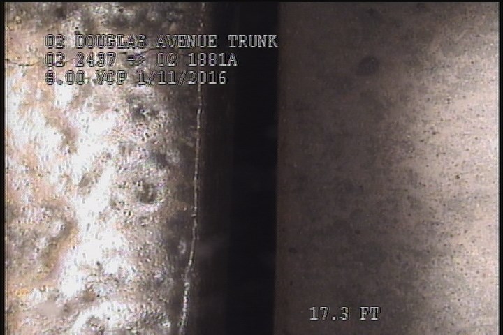 Downstream Manhole, Survey Ends - NO MANHOLE STACK OR COVER