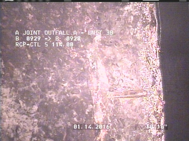 Surface Reinforcement Visible, from 11 to 01 o'clock, within 8 inches of joint: NO - AT SOFFIT LONG CIRCUM REBAR