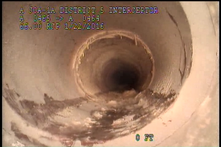 Upstream Manhole, Survey Begins - 9:21 AM, MIDDLE AIRLINE INSPECTION ONLY