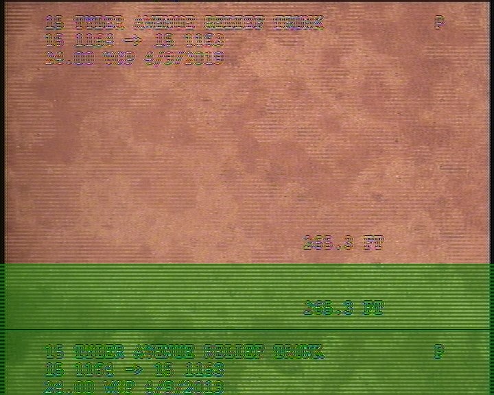 Surface Spalling, from 10 to 03 o'clock, within 8 inches of joint: NO - POSSIBLE