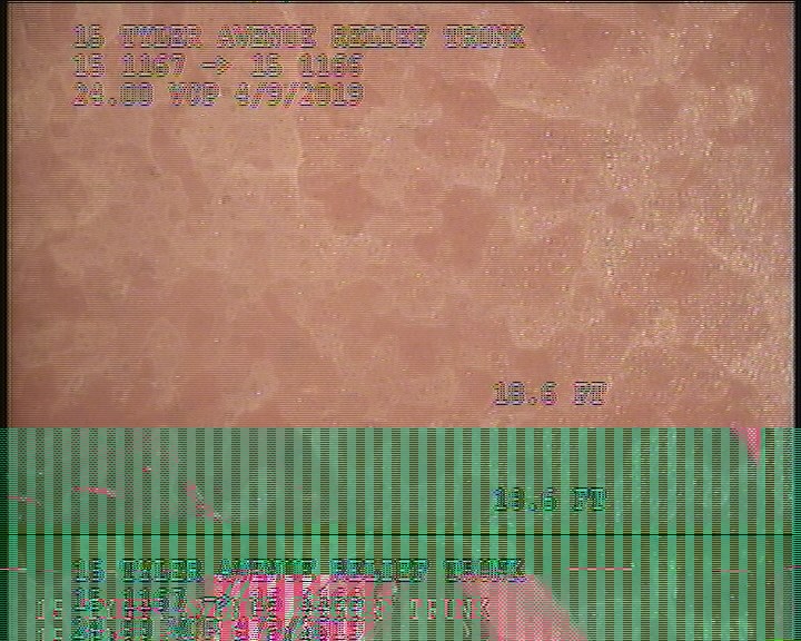 Surface Spalling, from 09 to 03 o'clock, within 8 inches of joint: NO - SLIGHT BLISTERING