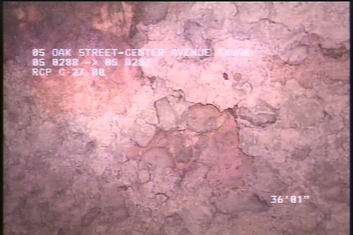 Surface Spalling, from 08 to 04 o'clock, within 8 inches of joint: YES, Start - BLISTERING PEELING CONCRETE