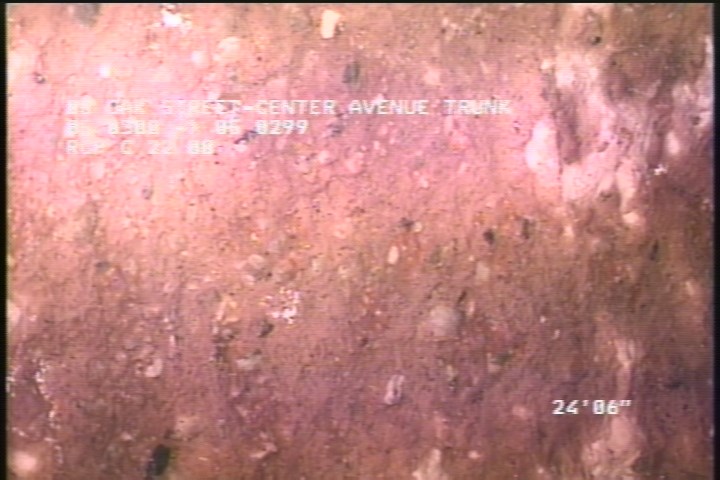 Surface Aggregate Projecting, from 09 to 03 o'clock, within 8 inches of joint: NO - SEVERE AGG UNDER MAG COAT