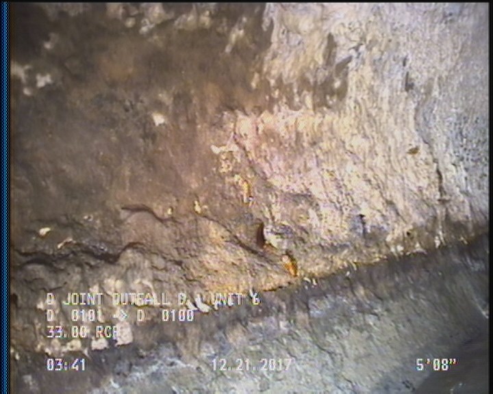 Surface Spalling, from 09 to 03 o'clock, within 8 inches of joint: YES, Start