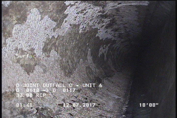 Surface Roughness Increased, from 08 to 04 o'clock, within 8 inches of joint: NO, Start
