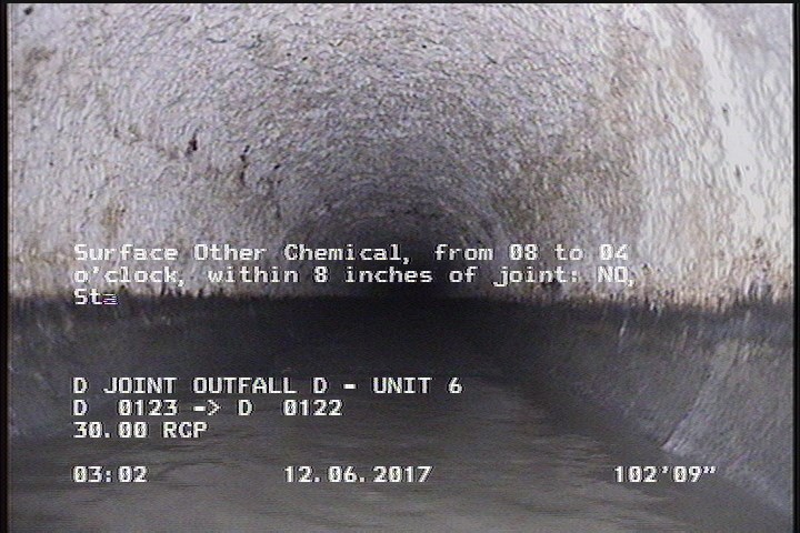 Surface Other Chemical, from 08 to 04 o'clock, within 8 inches of joint: NO, Start - MAG COAT