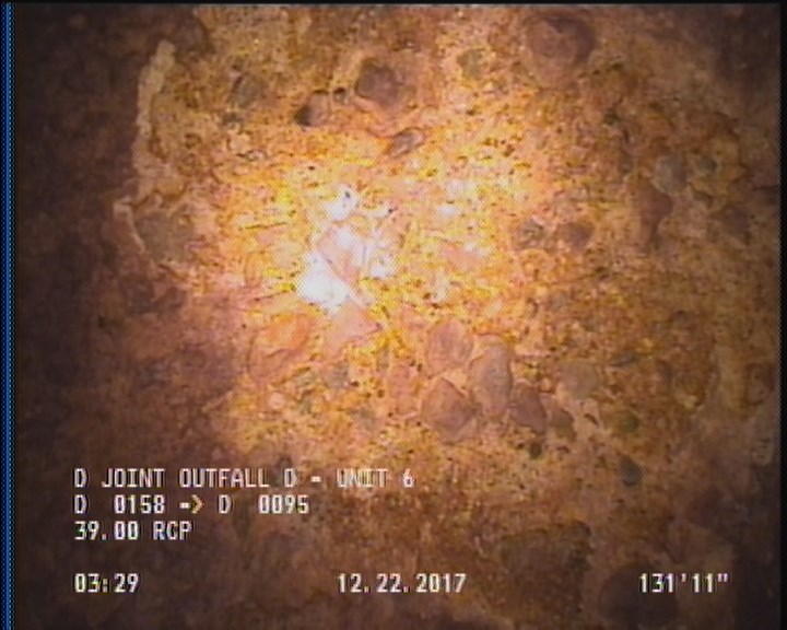 Surface Aggregate Projecting, from 08 to 04 o'clock, within 8 inches of joint: YES, Start