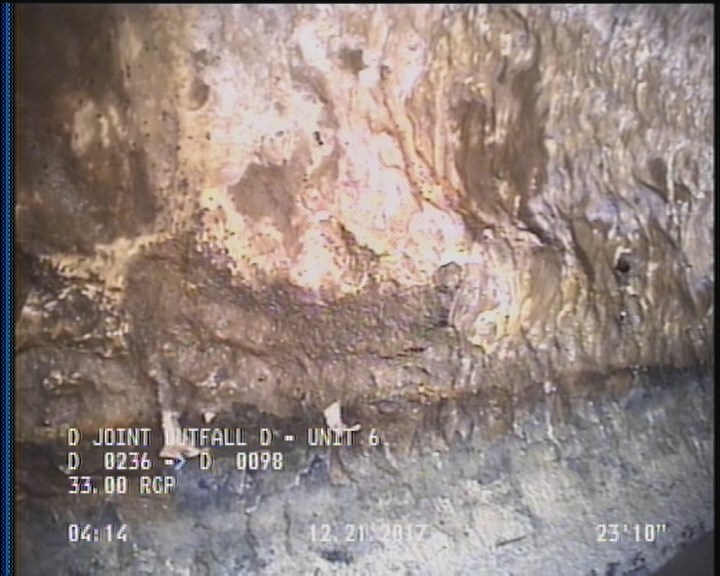 Surface Spalling, from 09 to 03 o'clock, within 8 inches of joint: YES, Start