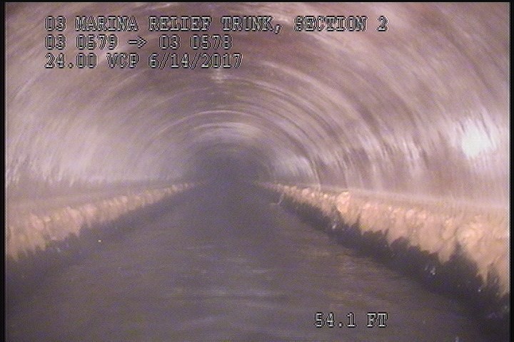 Deposits Attached Grease, 10 %of cross sectional area, from 03 to 09 o'clock, , within 8 inches of joint: YES, Start