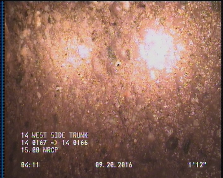 Surface Aggregate Visible, from 09 to 03 o'clock, within 8 inches of joint: YES, Start