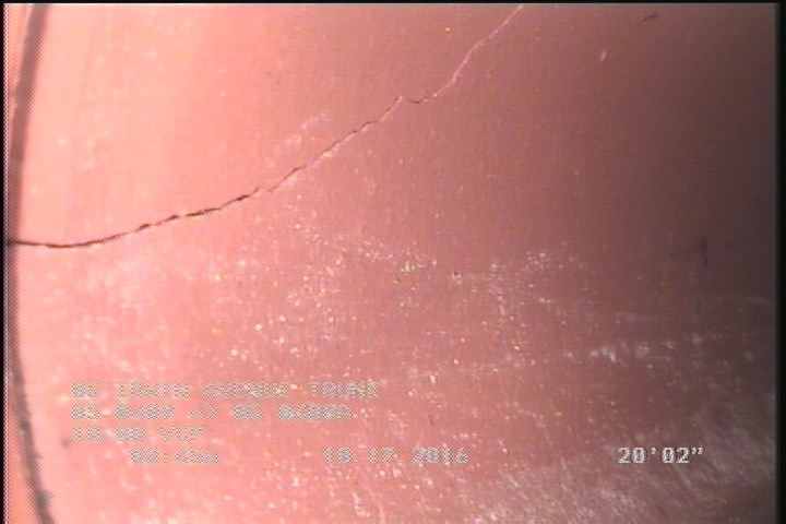 Crack Multiple, from 10 to 03 o'clock, within 8 inches of joint: YES
