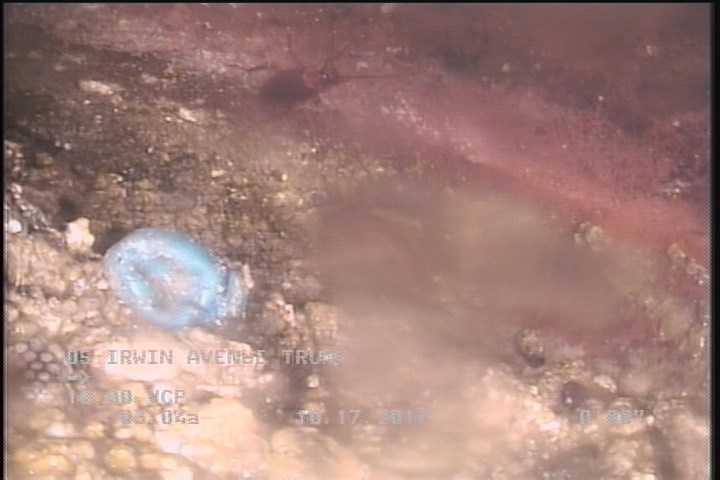 Deposits Settled Fine, 20 %of cross sectional area, from 04 to 08 o'clock, , within 8 inches of joint: NO