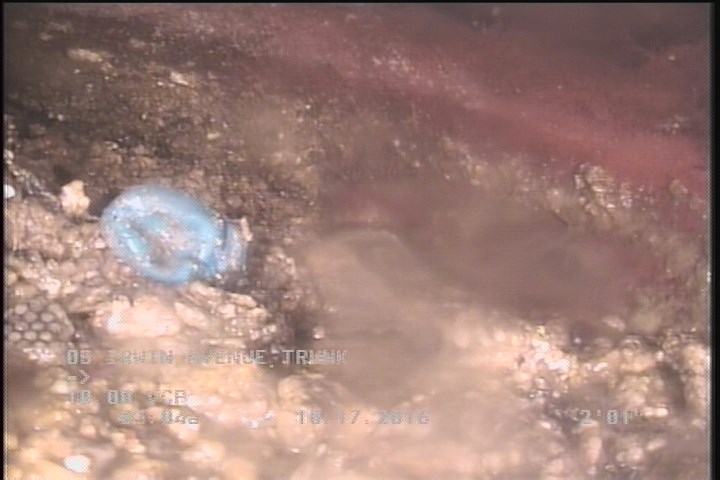 Survey Abandoned - DOWN LEG OF THE U/S SIPHON