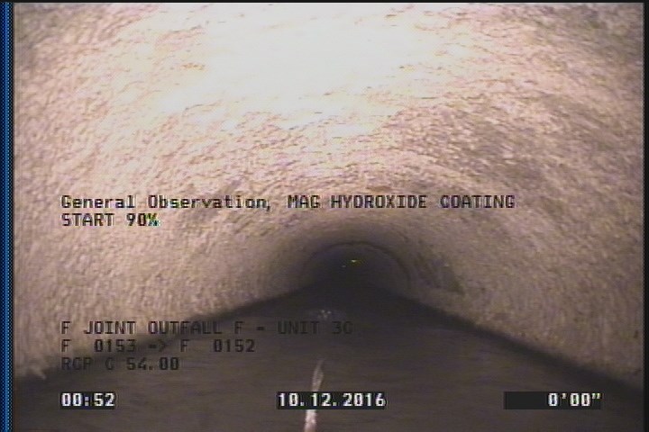 General Observation - MAG HYDROXIDE COATING START 90%