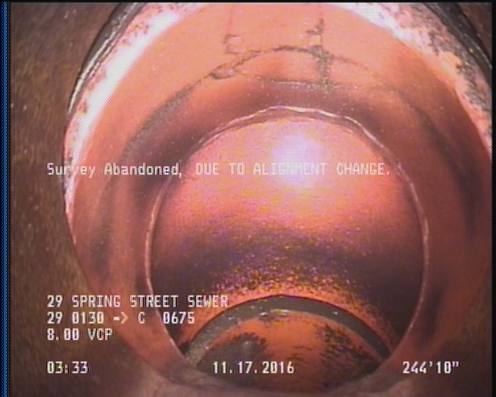 Survey Abandoned - DUE TO ALIGNMENT CHANGE.