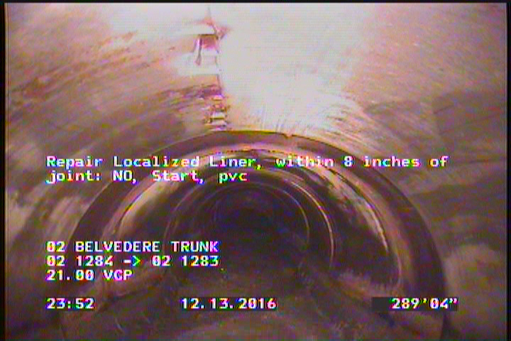 Repair Localized Liner, within 8 inches of joint: NO, Start - LINK PIPE
