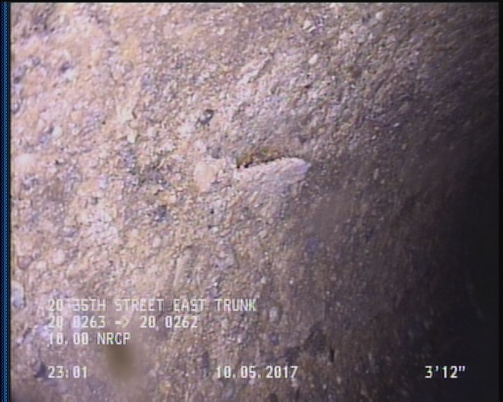 Surface Spalling, from 09 to 03 o'clock, within 8 inches of joint: YES, Start