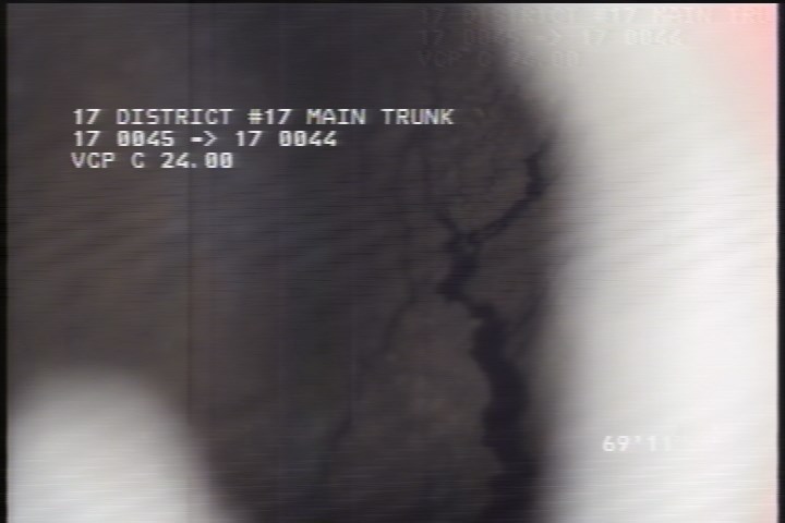 General Observation - VOID BEHIND PIPE IN LINE 9:00
