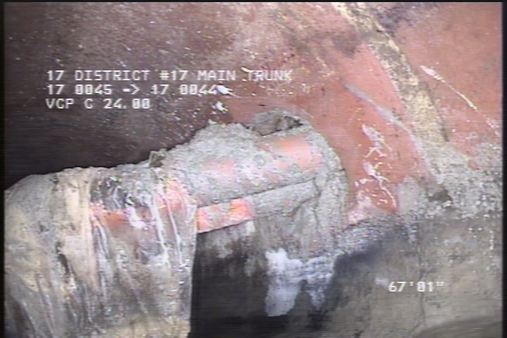 General Observation - PIPE THROUGH LINE 3:00