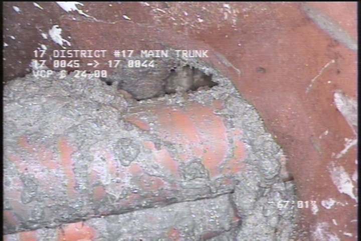 General Observation - PIPE THROUGH LINE 3:00