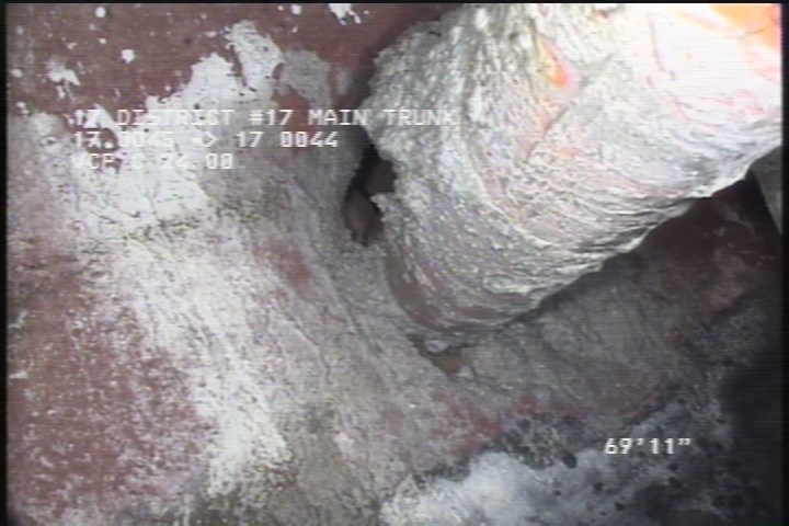 General Observation - PIPE THROUGH LINE 3:00