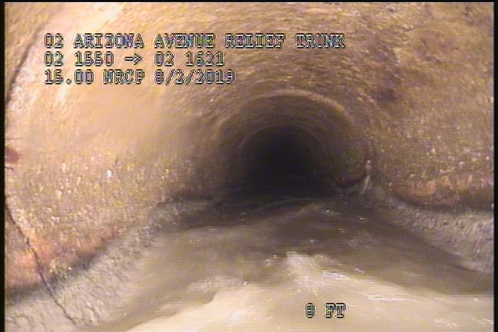 Deposits Attached Grease, 5 %of cross sectional area, from 04 to 08 o'clock, , within 8 inches of joint: YES, Start
