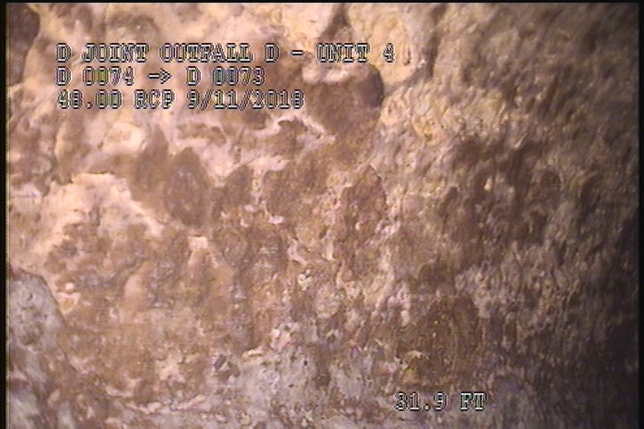 Surface Other, from 08 to 04 o'clock, within 8 inches of joint: YES, Start - 85% MAG