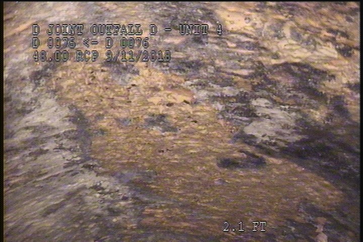 Surface Aggregate Visible, from 08 to 04 o'clock, within 8 inches of joint: YES